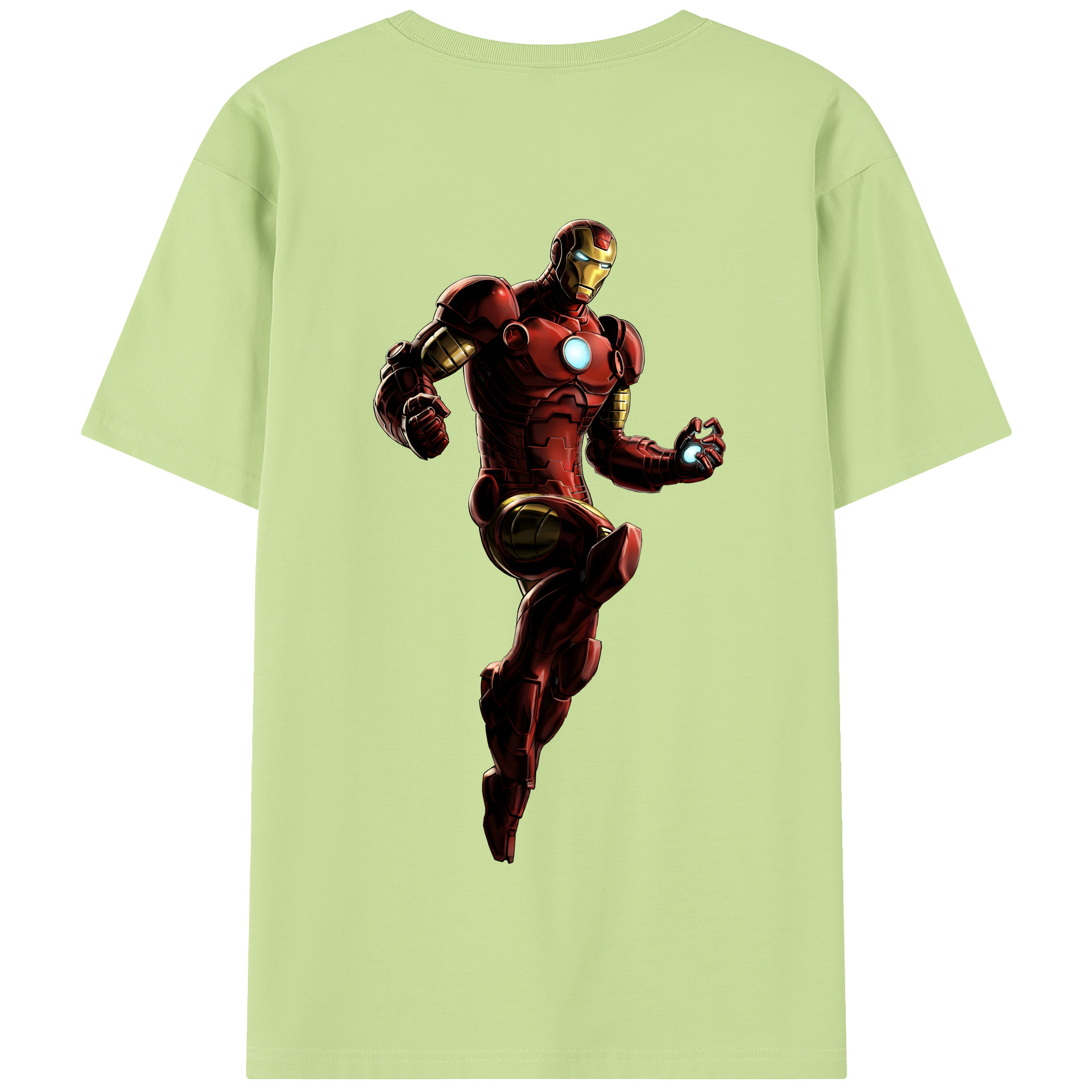 （画像用） アベンジャーズ The Avengers 綿100％半袖Tシャツ（背面プリント）